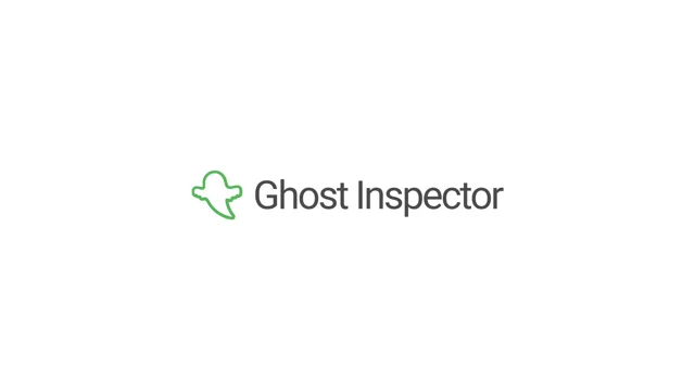 screenshot of Ghost Inspector